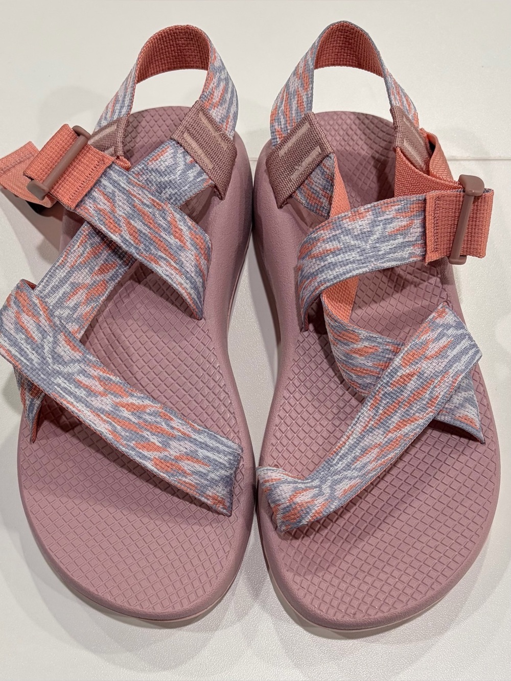Chaco Women's Size 8 Mega ZCloud Sport Sandals Water Shoes NWT Adjustable Pink - Picture 2 of 9